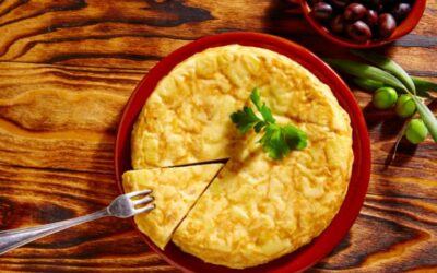 Tortilla de queso manchego